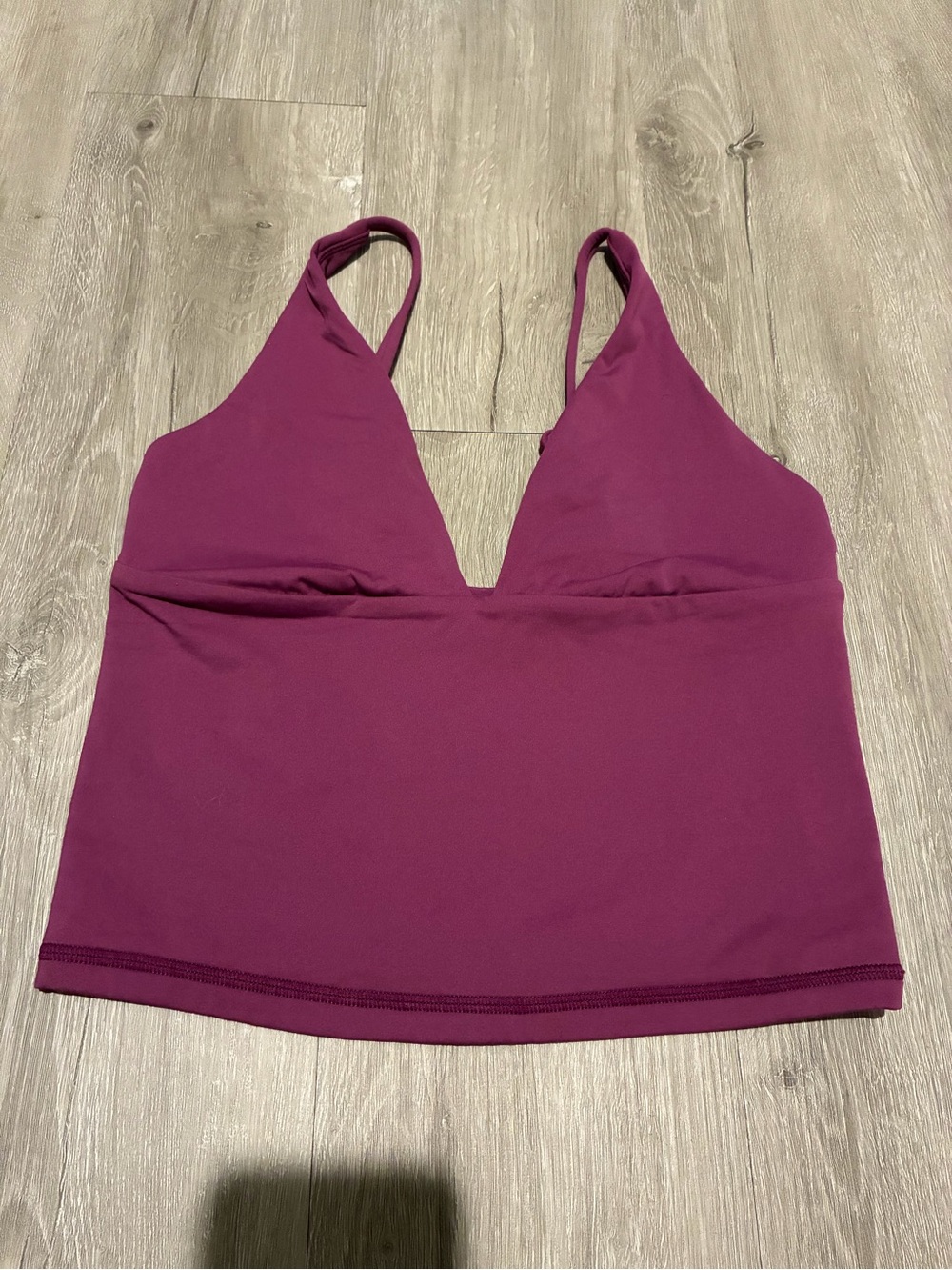 Set Active Plum Tank Top